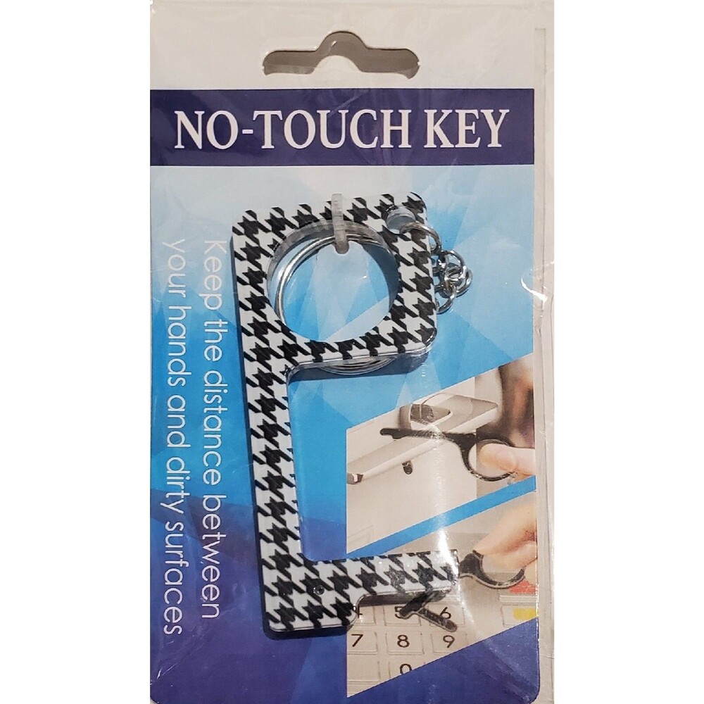 No~Touch Key Door Opener & Key Ring Germ Protection Hook Tool